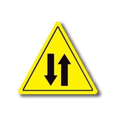Ergomat 30in TRIANGLE SIGNS - Arrows DSV-SIGN 900 #0071 -UEN